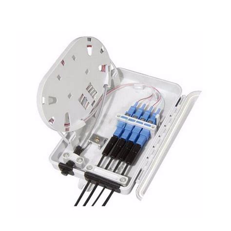 fiber optic distribution termination box|4 port fiber termination box.